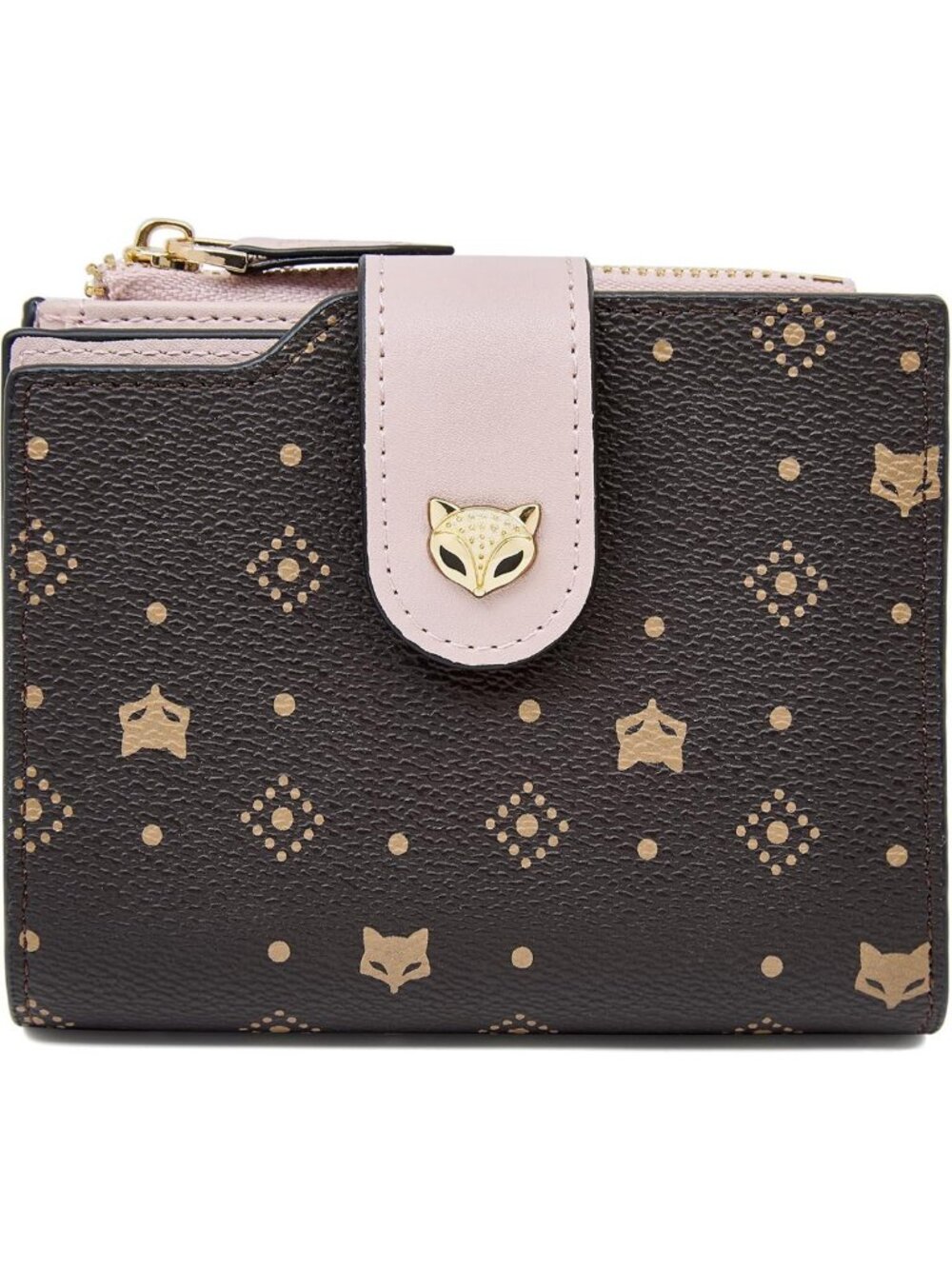 Stylish Small RFID Blocking Bifold Wallet for Women - Compact Credit Card Holder